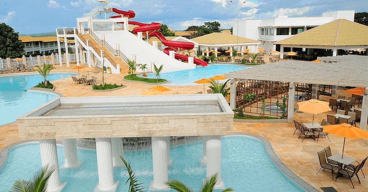Cafe Ou Cafe E Almoco Lacqua Parque Aquatico 24 Horas Caldas Novas Eksteriør billede